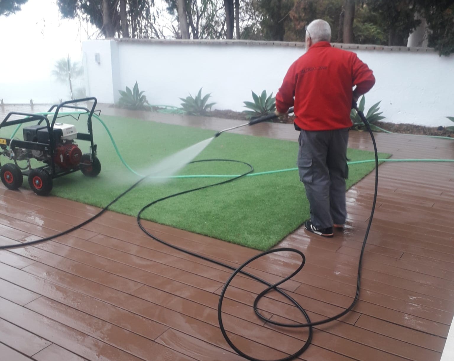 Limpieza de jardines